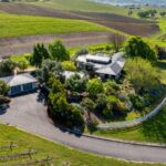 Terry Hoage Wines estate, seen from above