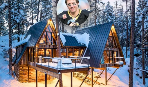 NFL great Drew Brees to sell 20-acre Montana estate with a bonkers treehouse