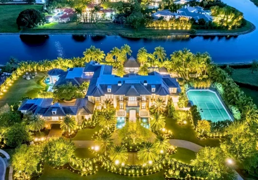 $45M Modern-Day palace brings Italian opulence to Delray Beach