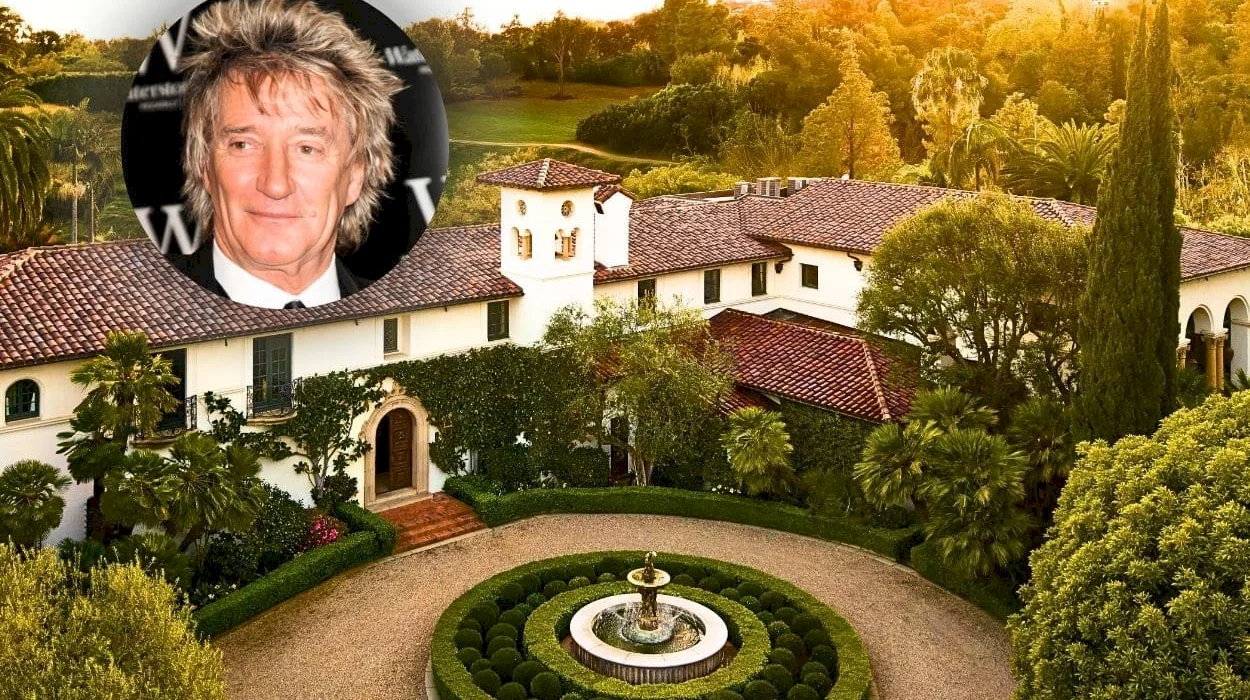 Rod Stewart’s former L.A. house (and surrounding 6 acres) sells for $86M in landmark deal