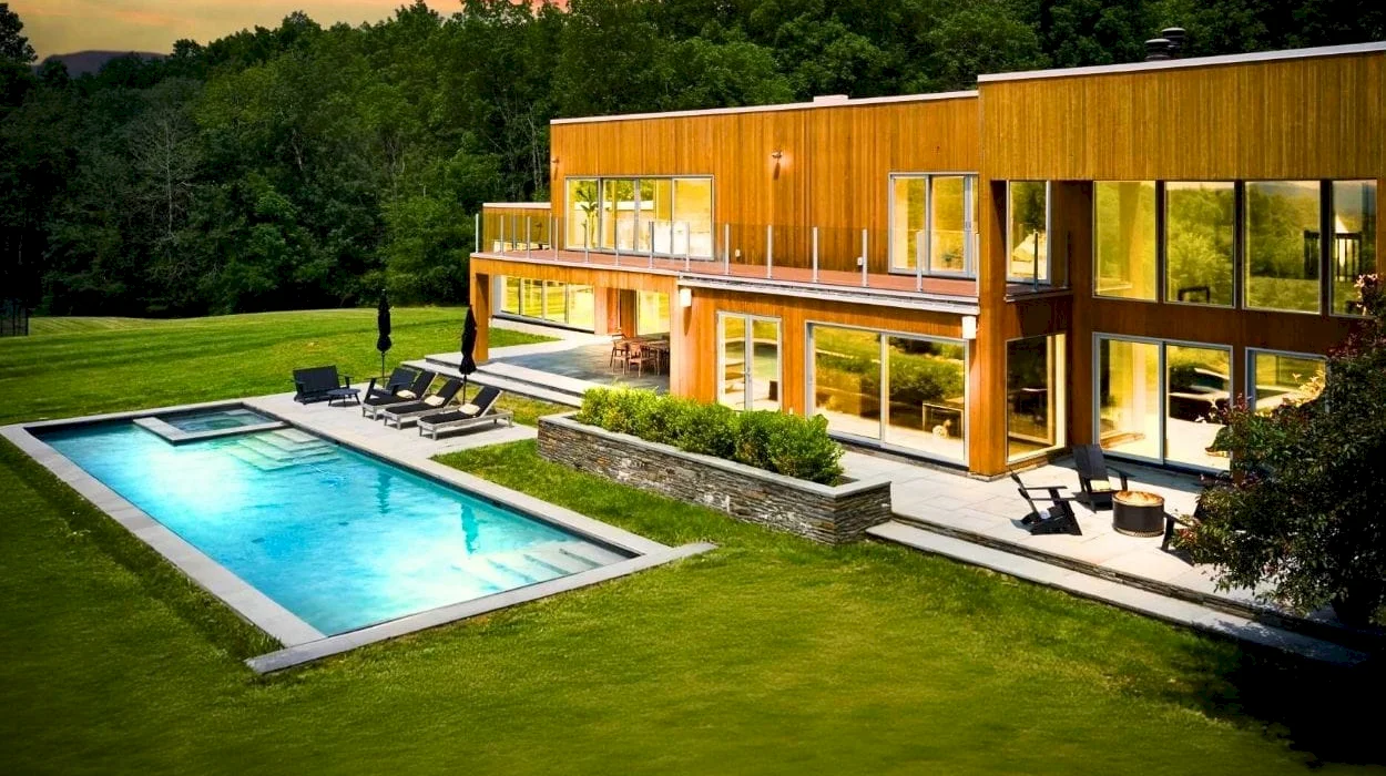 In the Hudson Valley, a high-design country house (with spa perks) lists for $4.9M