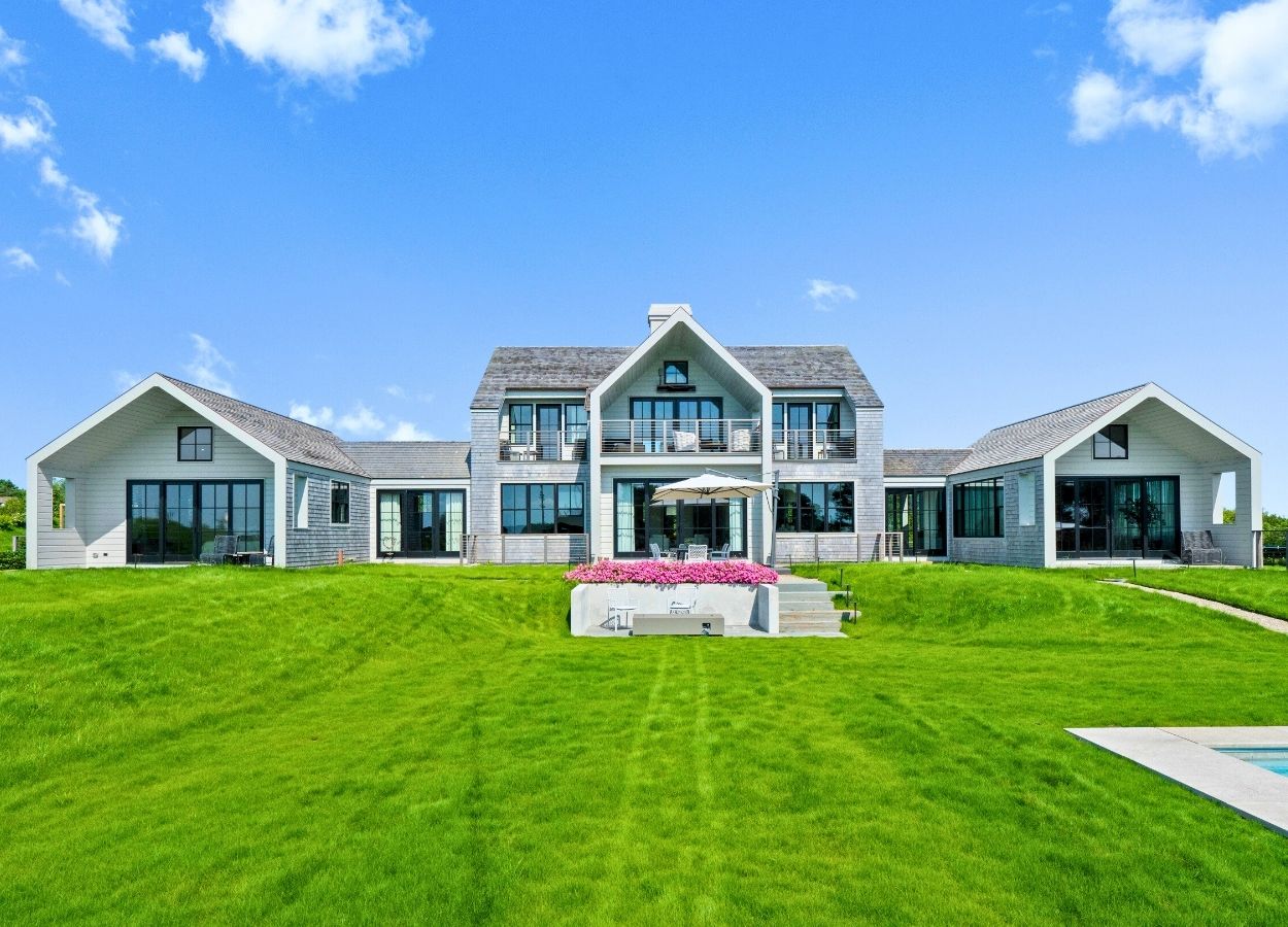 Inside a $15M eco-conscious Nantucket home with a dining barn