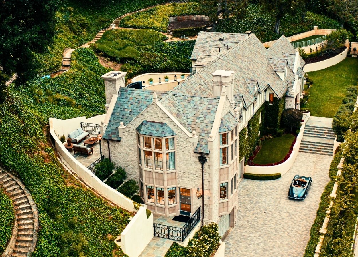 In prime Bel Air, an English Manor with fairways views asks $18M