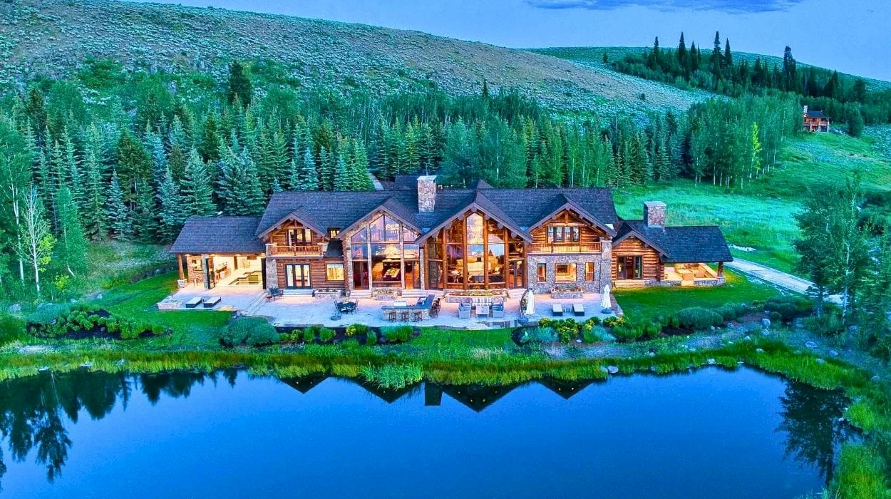 Massive 117-acre off-grid property — with National Park lodge vibes — wants $39.5M in Jackson Hole, WY
