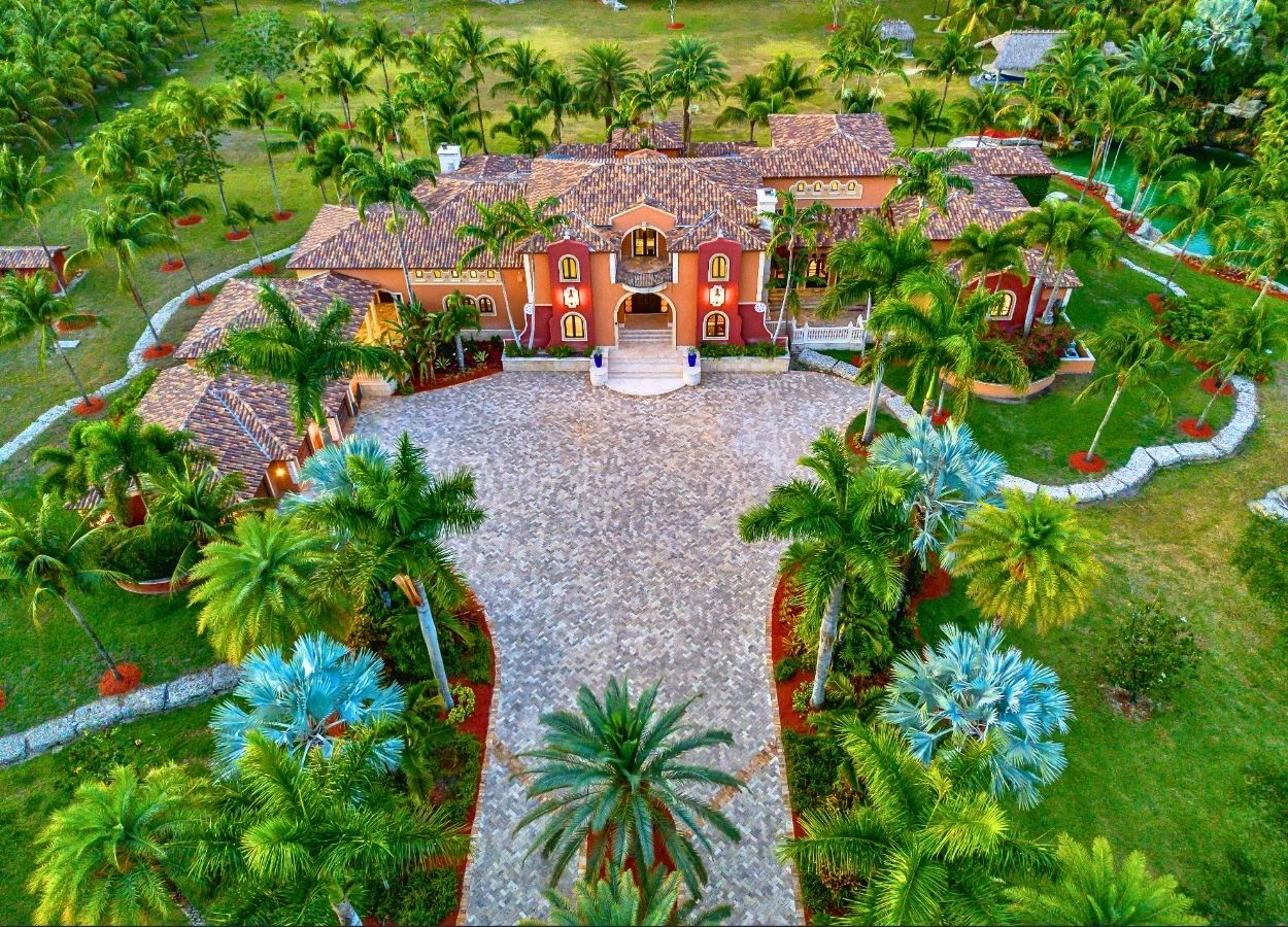 Homestead estate with grotto pool, coconut palm grove asks $7.2M