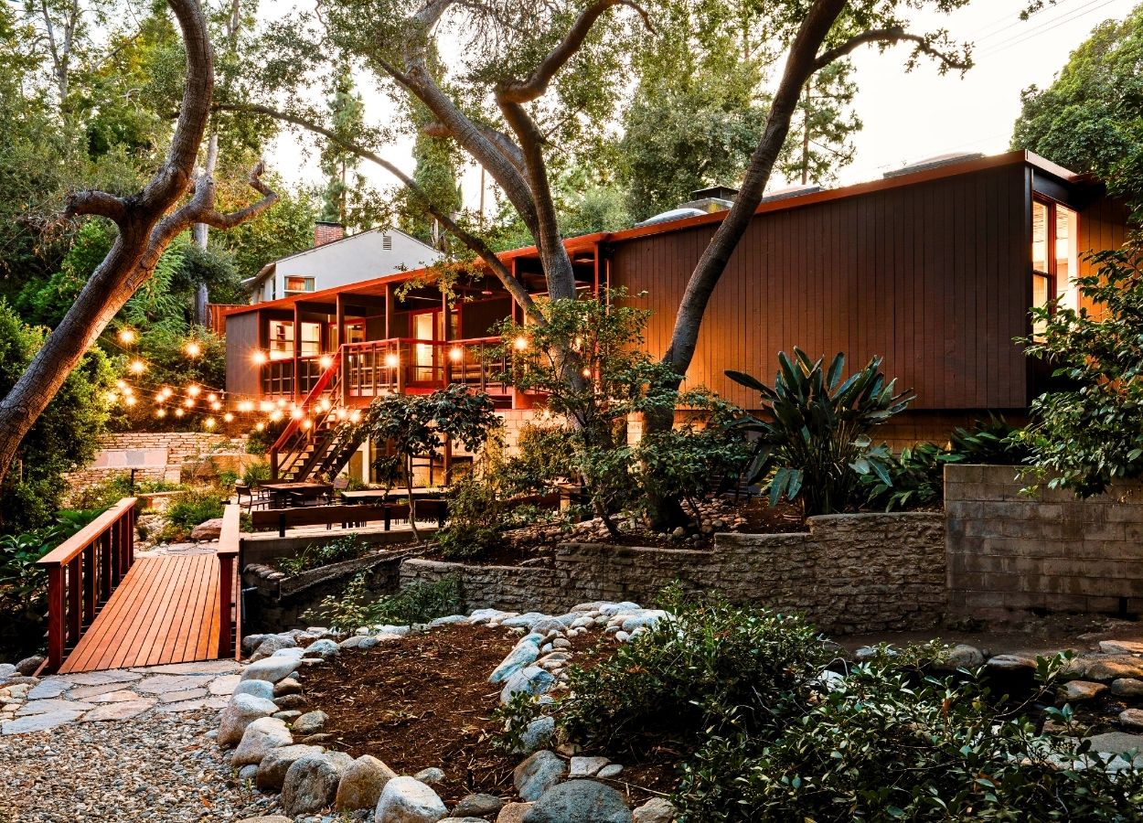 Historic $2.75M Pasadena house has a stream running through it