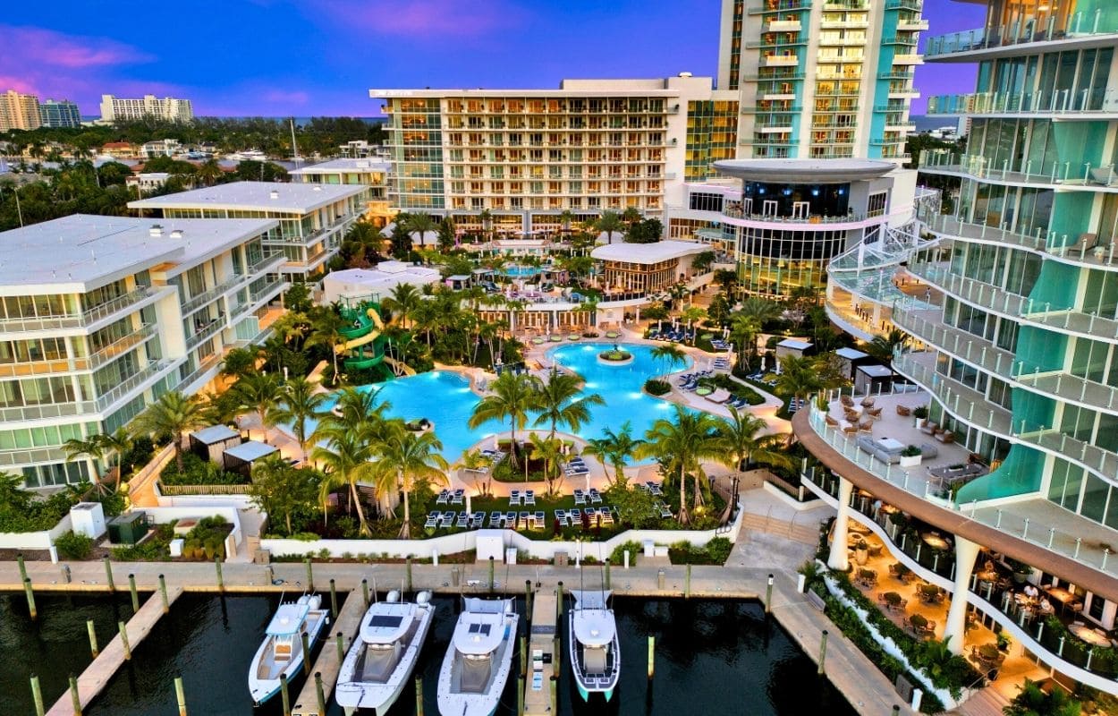 .65M Superyacht Marina penthouse with private plunge pool lists