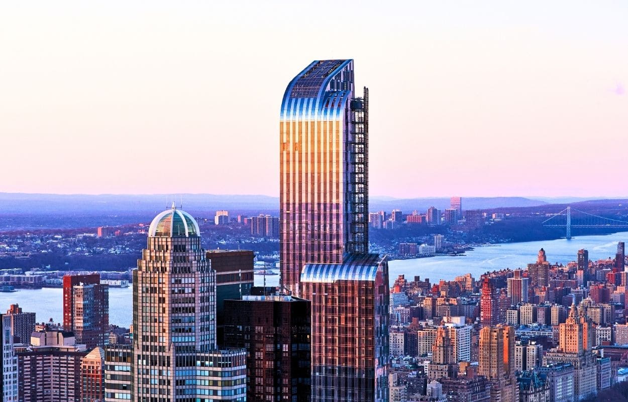 A $50M trophy-scale duplex rises above Central Park at One57
