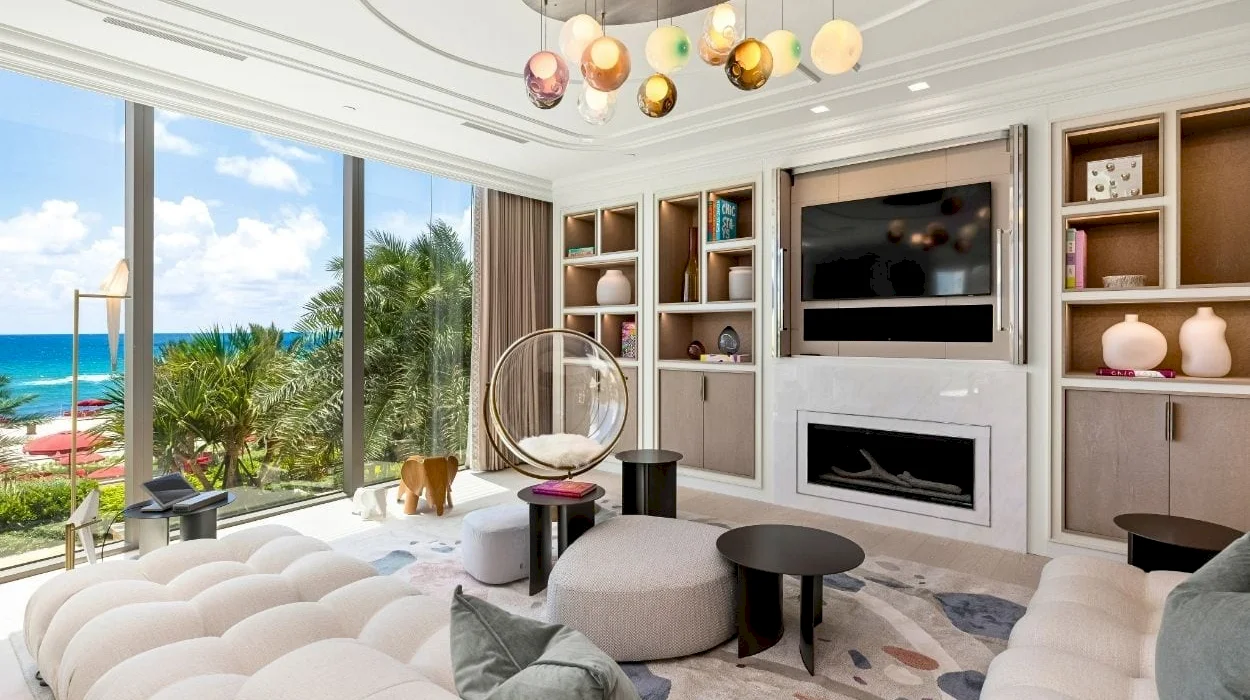 Glam $59.5M Miami condo has 3 kitchens, a 700-sq-ft closet, and a lobby designed by Karl Lagerfeld