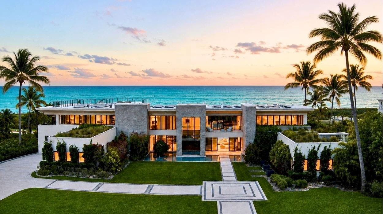 Priced at $45M, this sprawling Vero Beach estate spans 3 oceanfront acres — from A1A to the Atlantic