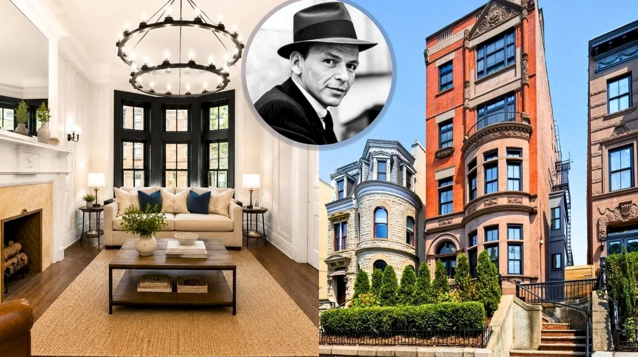 Frank Sinatra’s iconic family brownstone in Hoboken, New Jersey hits the market for $3.95M