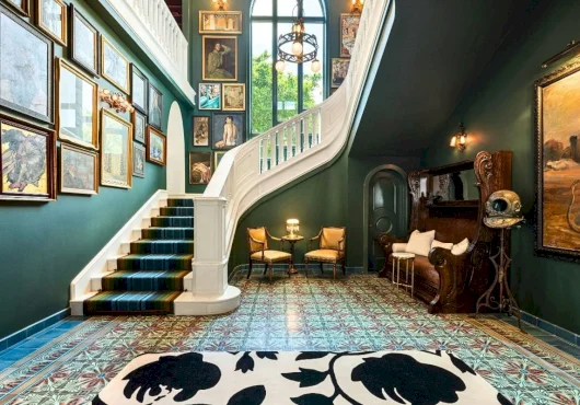 This $21.5M Pinecrest, FL estate channels the glamour of The Great Gatsby with Art Nouveau flair