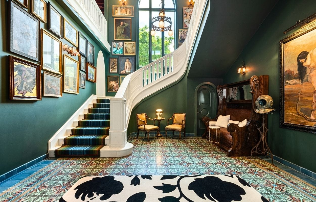 This $21.5M Pinecrest, FL estate channels the glamour of The Great Gatsby with Art Nouveau flair