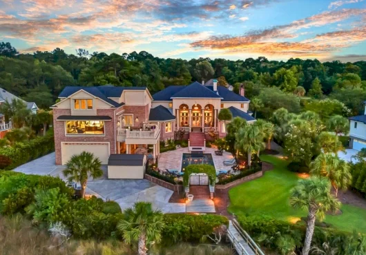 World-class 13-car collector’s garage sets this $6M Charleston-area waterfront estate apart