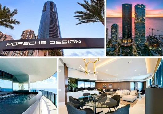 Fully customized condo at Miami’s Porsche Design Tower lists for $6.9M