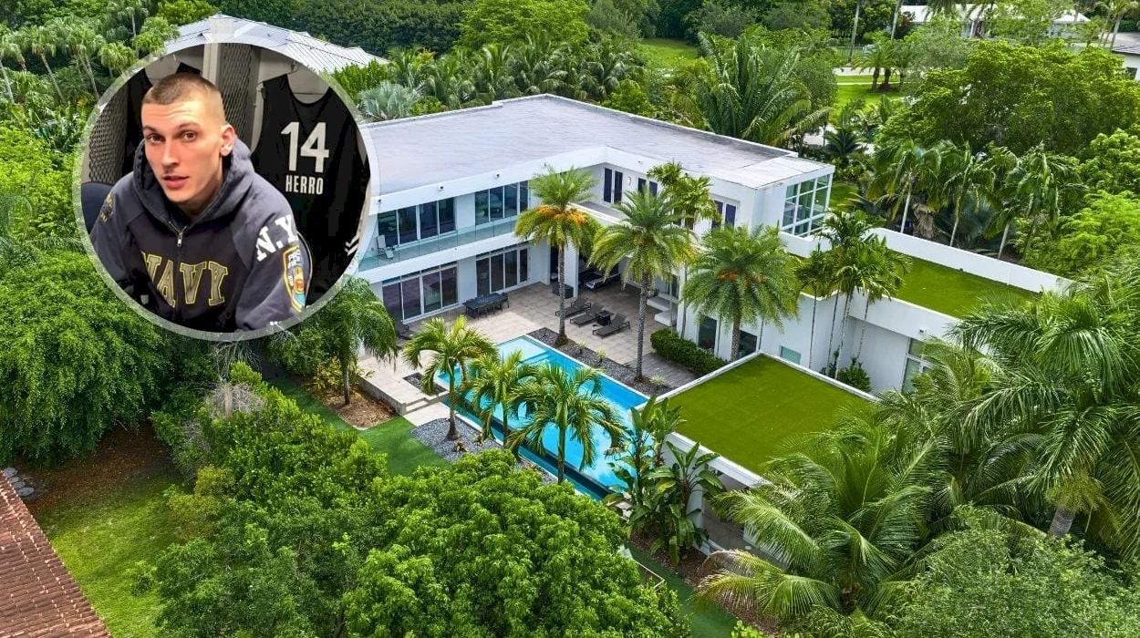 Fresh off blockbuster NBA trade, Tyler Herro lists his Bali-inspired $12M Pinecrest, FL home