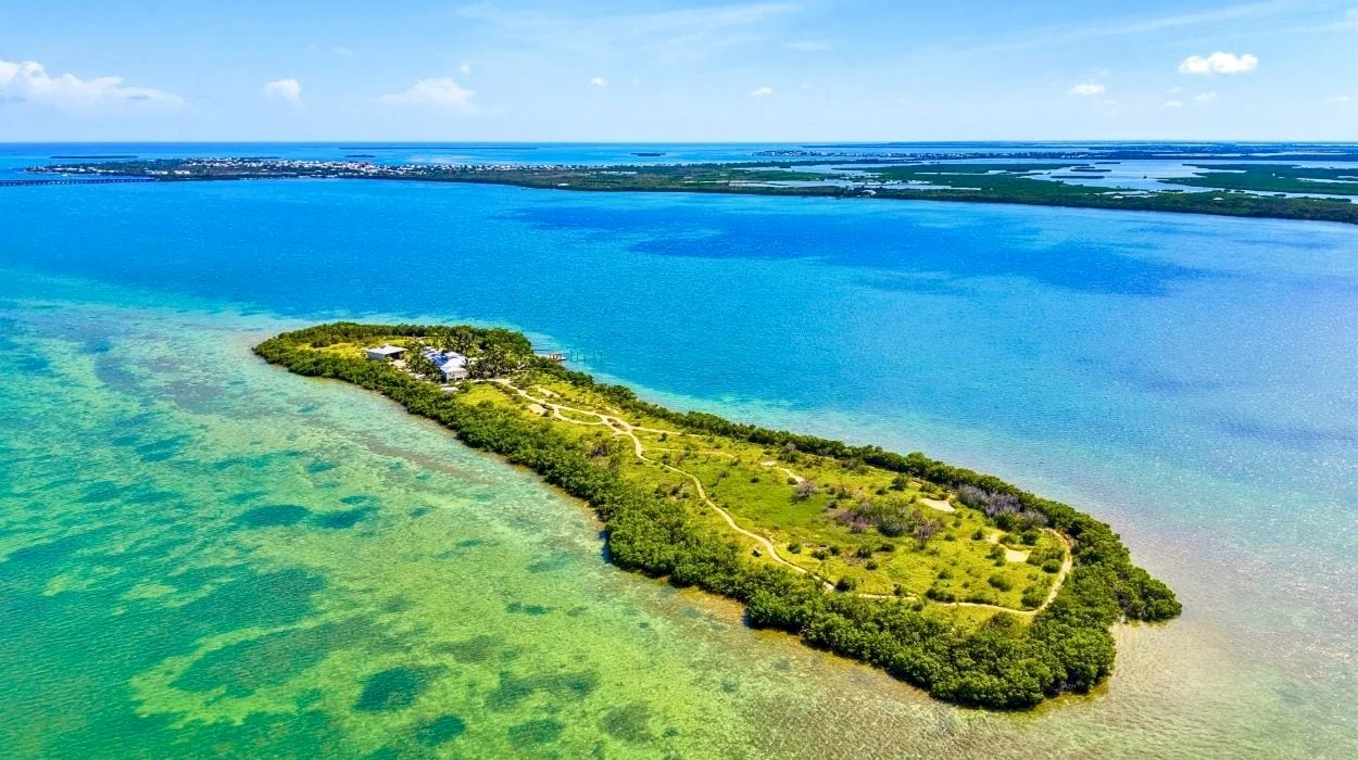This $16.9M Florida Keys listing is an entire 10-acre private island, compound included