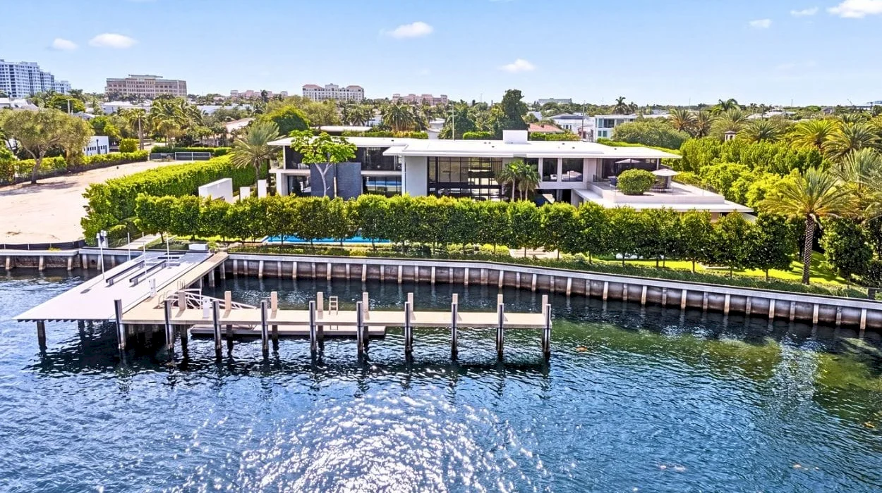Newly listed $125M Boca Raton megamansion comes with room for two yachts